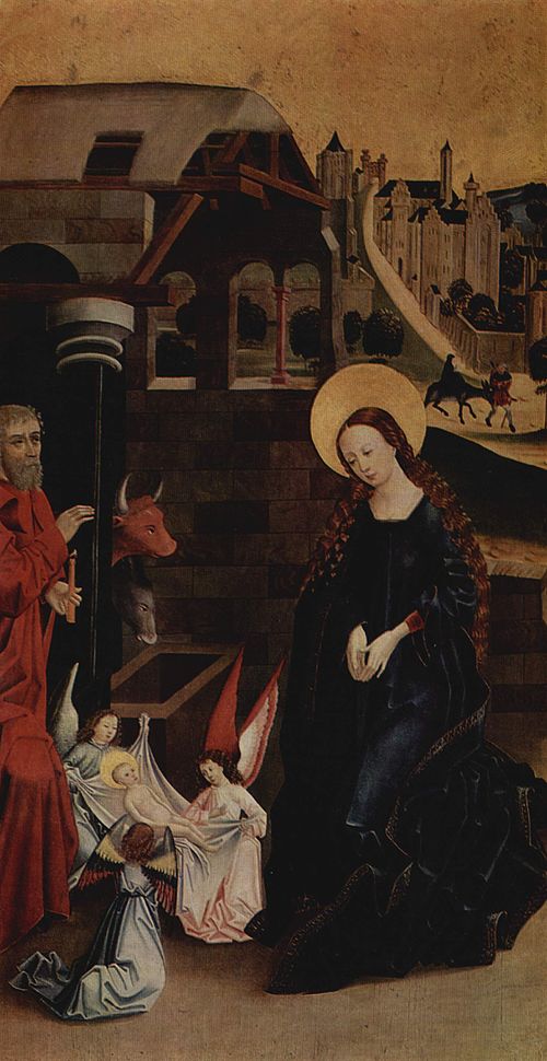 Birth of Christ, 1460, Friedrich Herlin