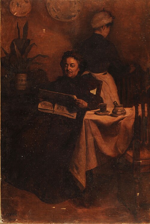 La Petite Rentiere, 1889, Eduardo Sívori