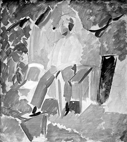 Portrait. The Barrister Niels Thorup, 1941, Edvard Weie