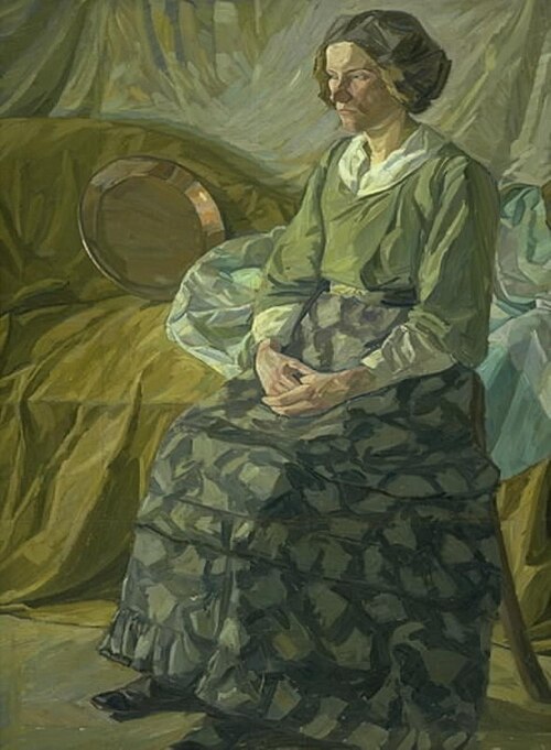 Emma Weie, the Artist's Sister, 1909, Edvard Weie