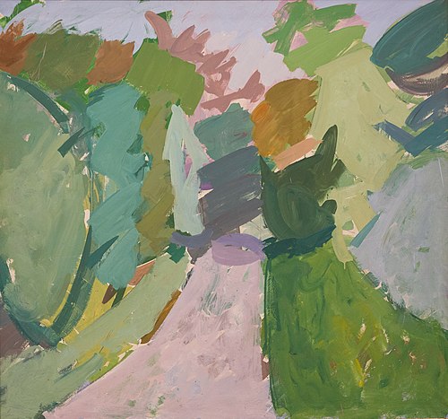 A Forest Road, 1932, Edvard Weie