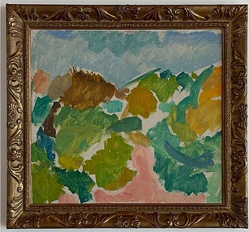 Landscape, 1918, Edvard Weie