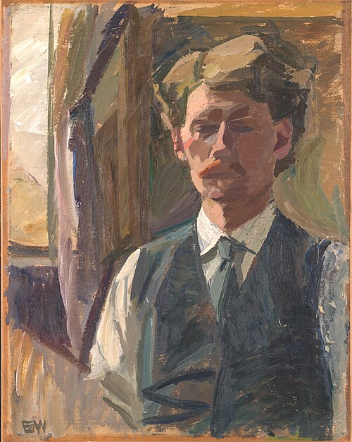 Autoportrait, 1915, Edvard Weie