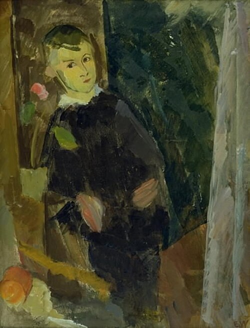 Portrait of a Boy, 1920, Edvard Weie