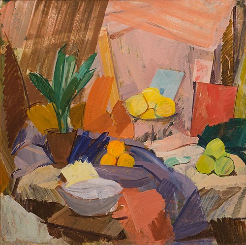 Still Life with Oranges, 1922, Edvard Weie