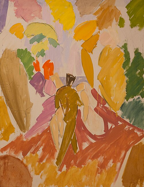Faun and Nymph, 1940, Edvard Weie