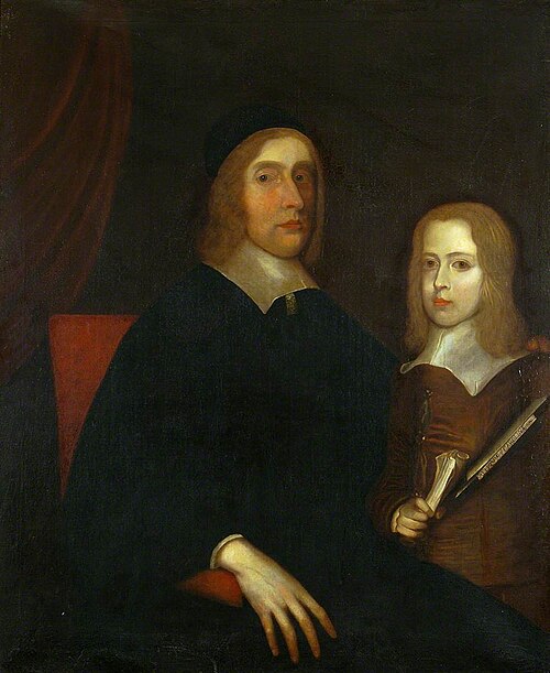 Anglican Divine with a Boy, , Edward Bower
