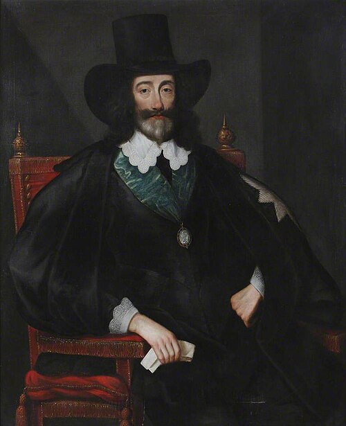 Charles I (1600–1649), during His Trial, , Edward Bower