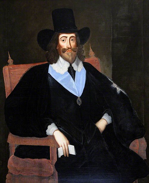 King Charles I at His Trial, Wearing the Garter Ribbon, , Edward Bower