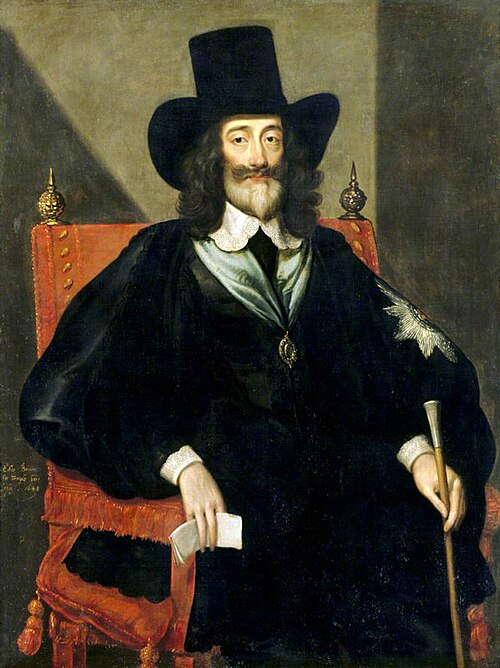 King Charles I at his Trial, 1648, Edward Bower