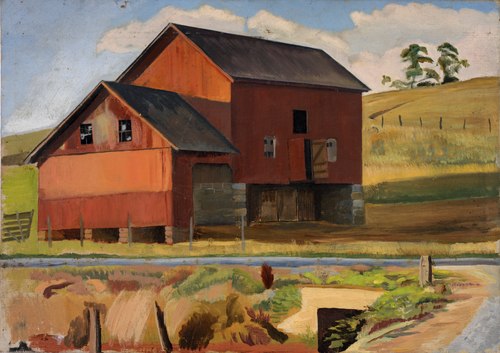 Bluemont Farm, 1934, Edward Bruce