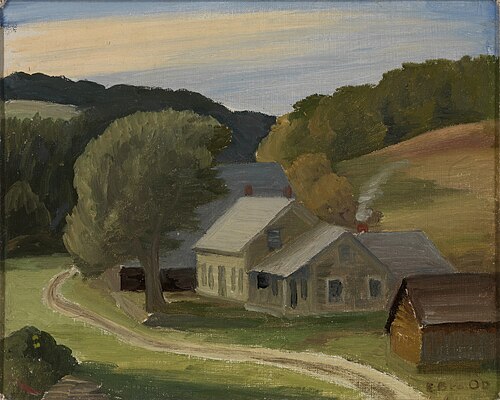 Paysage, 1934, Edward Bruce