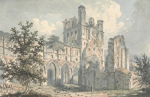 Llanthony Abbey, Monmouthshire, , Edward Dayes