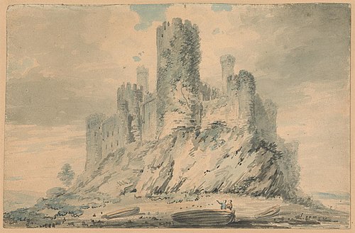 Conway Castle, Caernarvonshire, , Edward Dayes