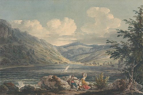 Haweswater, Westmoreland, 1795, Edward Dayes