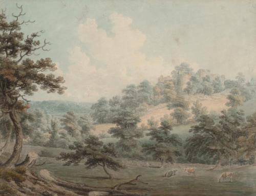 Castle on Hill - Edward Dayes, 1796, Edward Dayes