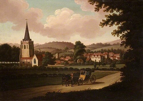 All Saints', Hertford, , Edward Dayes