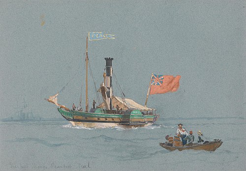 The First Thames Steamboat: Pearl, , Edward Duncan