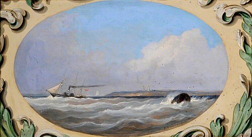 Spurn Head, 1833, Edward Duncan