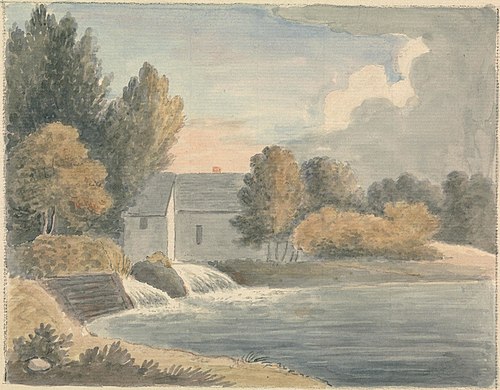 Bathampton Mill, , Edward Francis Burney