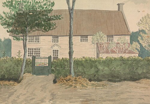 Farmhouse, 1802, Edward Francis Burney