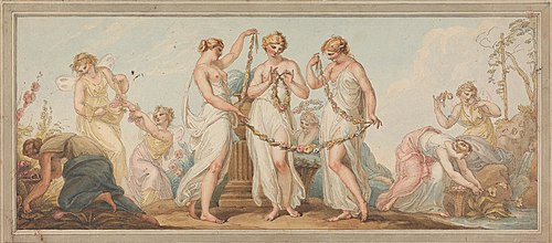 Allegory for Spring, , Edward Francis Burney