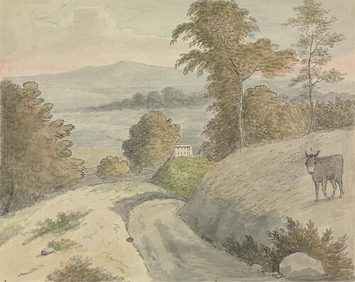 View in Surrey, , Edward Francis Burney