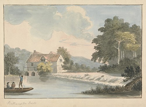 Bathampton Mill, , Edward Francis Burney