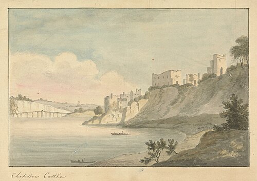 Chepstow Castle, , Edward Francis Burney