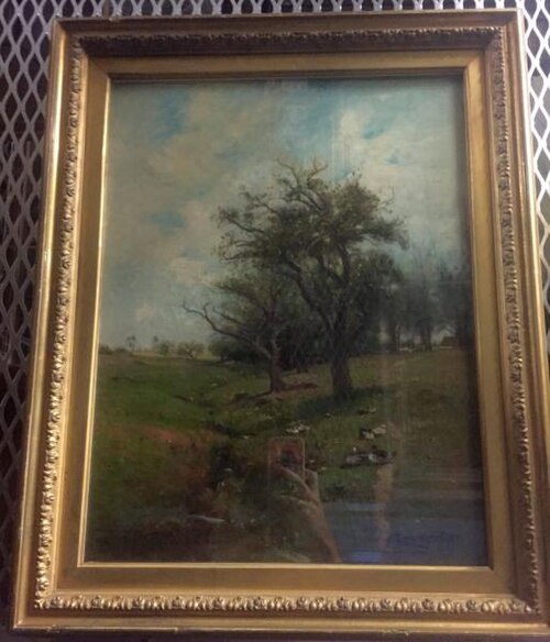 Landscape with Ducks, 1885, Edward B. Gay