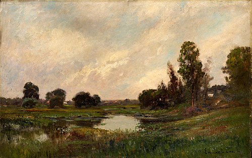 The River, Sound Beach, Connecticut, 1882, Edward B. Gay