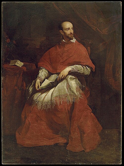 Cardinal Guido Bentivoglio (copy after Anthony van Dyck), 1741, Edward Penny