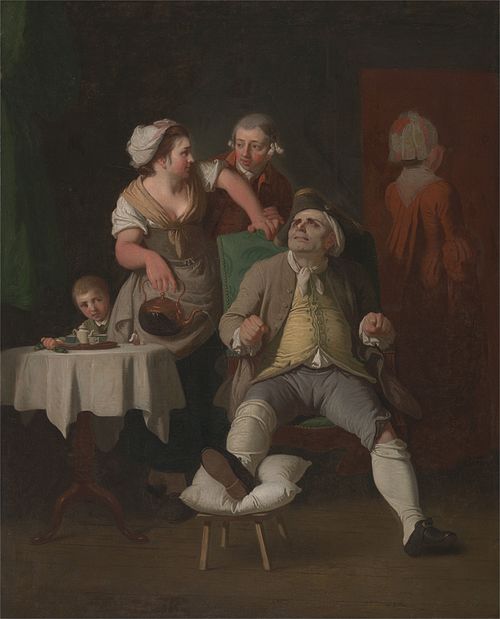 The Profligate Punished by Neglect, 1774, Edward Penny