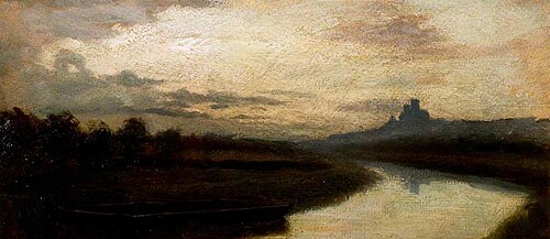 Lincoln Cathedral from the Witham, , Edward Richard Taylor