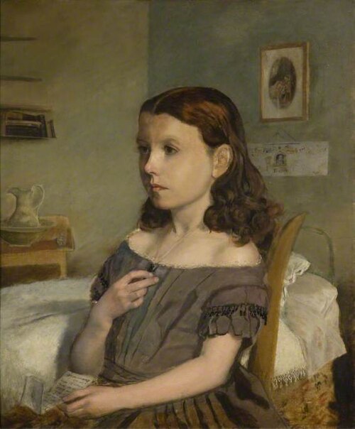 Portrait of Ellen Bennett, , Edward Richard Taylor