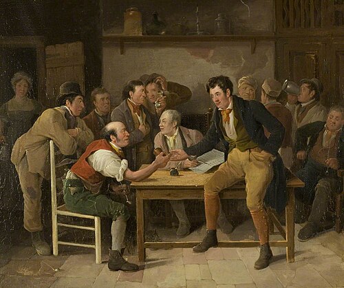 Inn Scene, 1820, Edward Villiers Rippingille
