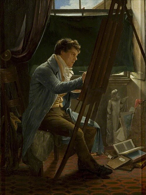 Edward Bird (1772–1819), RA, 1817, Edward Villiers Rippingille