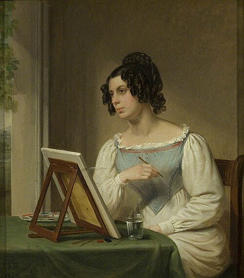 Harriet Isaac (1810–1890), 1829, Edward Villiers Rippingille