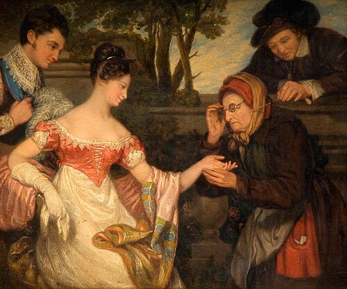 The Fortune Teller, , Edward Villiers Rippingille