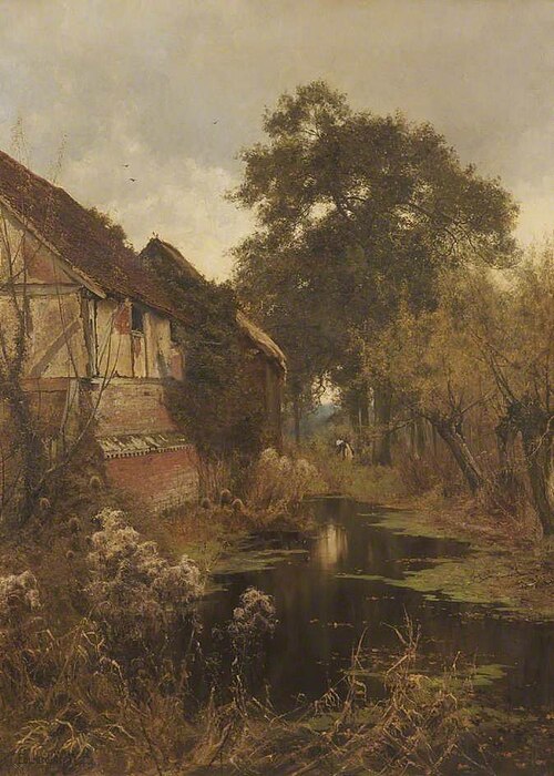 Calm Decay, 1896, Edward Wilkins Waite