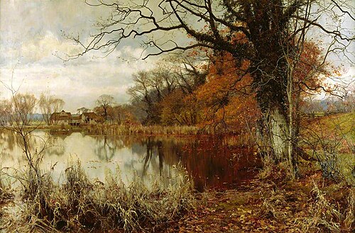 'The mellow year is hastening to its close', 1896, Edward Wilkins Waite