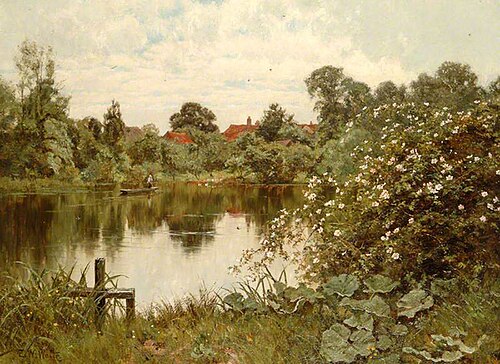 The Time of Wild Roses, 1900, Edward Wilkins Waite
