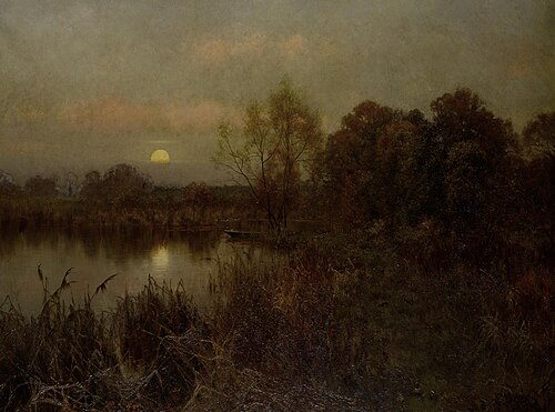 The Rising Moon, , Edward Wilkins Waite