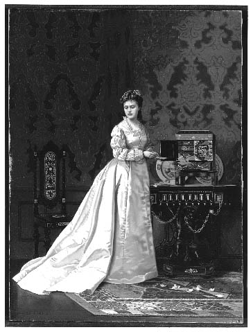 Lady in a Satin Gown, 1873, Edwin Blashfield
