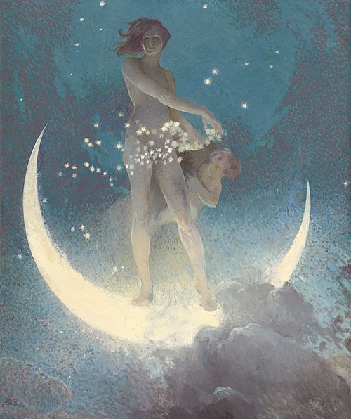 Spring Scattering Stars, 1927, Edwin Blashfield
