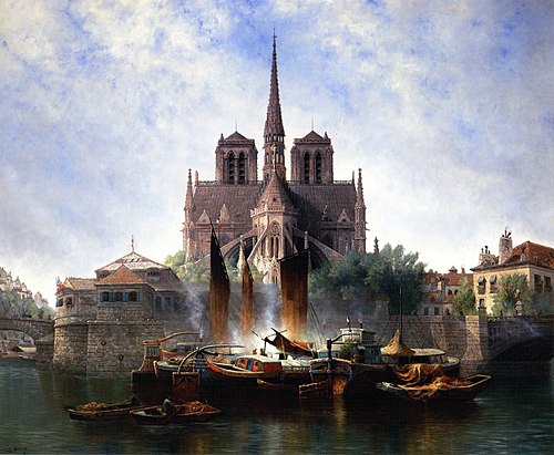 Notre Dame, Paris., , Edwin Deakin