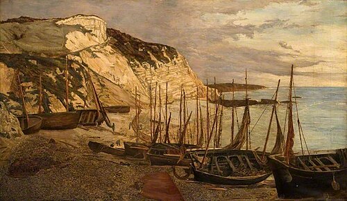 Beer Head, South Devon, 1879, Edwin Edwards