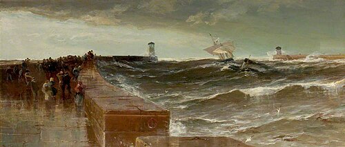 After Three Days Gale, 1885, Edwin Ellis