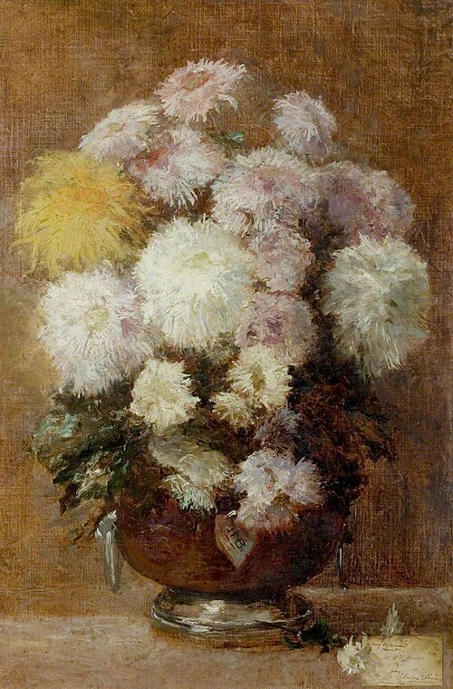 Chrysanthemums, 1892, Edwin Ellis