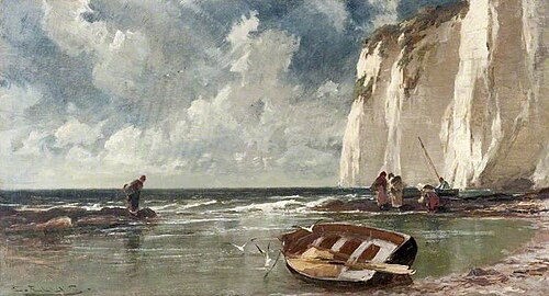 On the South Coast of England, , Edwin Ellis